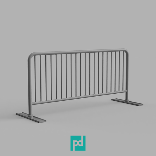 3D Printable Barricade - Solid File